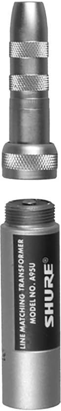 Shure A95U Kabelgebundene Mikrofone Adaptators for microphones XLR männlich auf High Z MC1M Einzelbe