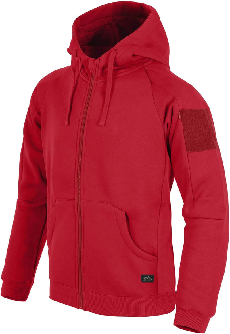 Helikon-Tex Urban Tactical Hoodie Lite (Fullzip) - Rot