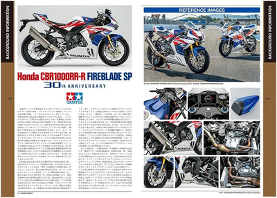 Tamiya 14141 1:12 Honda CBR 1000RR-R Fireblade SP 30th - originalgetreue Nachbildung, Plastik Bausat