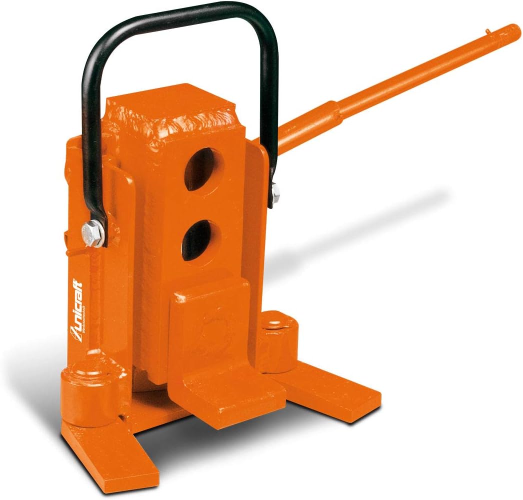 Unicraft Maschinenheber, Hydraulikheber MH 8 (Hublast: 8 t, Ablassschraube stufenlos, kompakte Bauwe