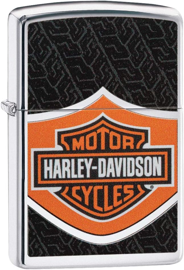 Zippo Harley Davidson Feuerzeug, Messing, Design, 5,83,81,2, 72