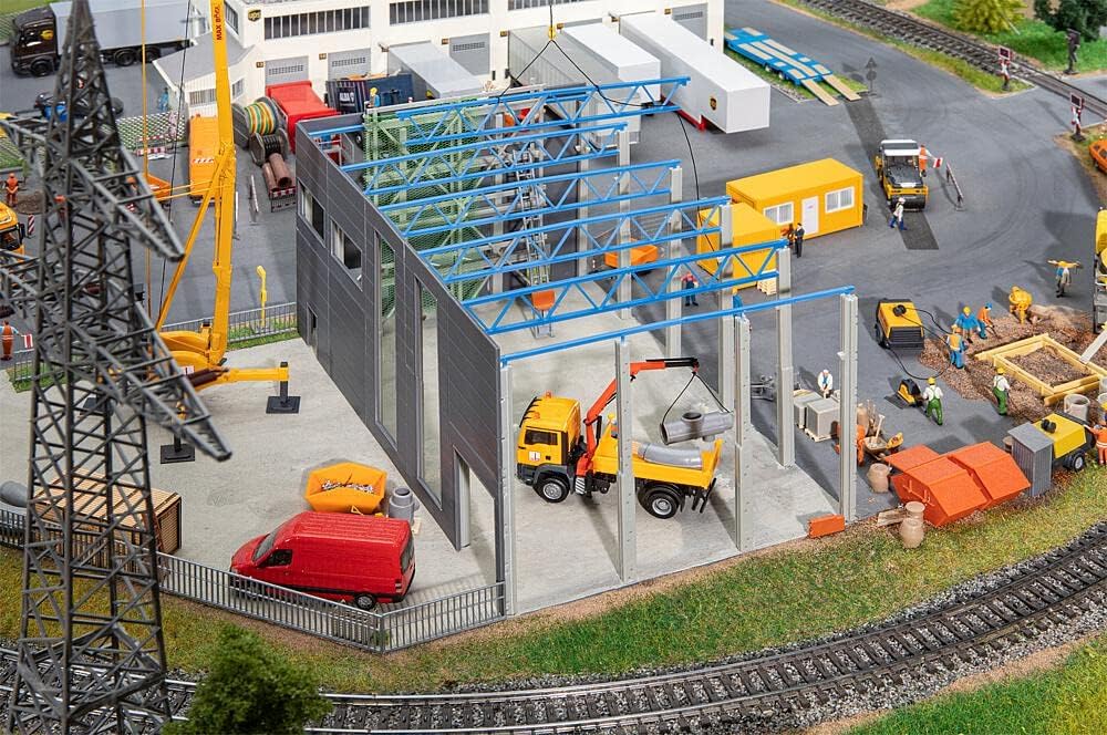 Faller 130892 Industriehalle im BAU, Systembau, Mehrfach, One Size