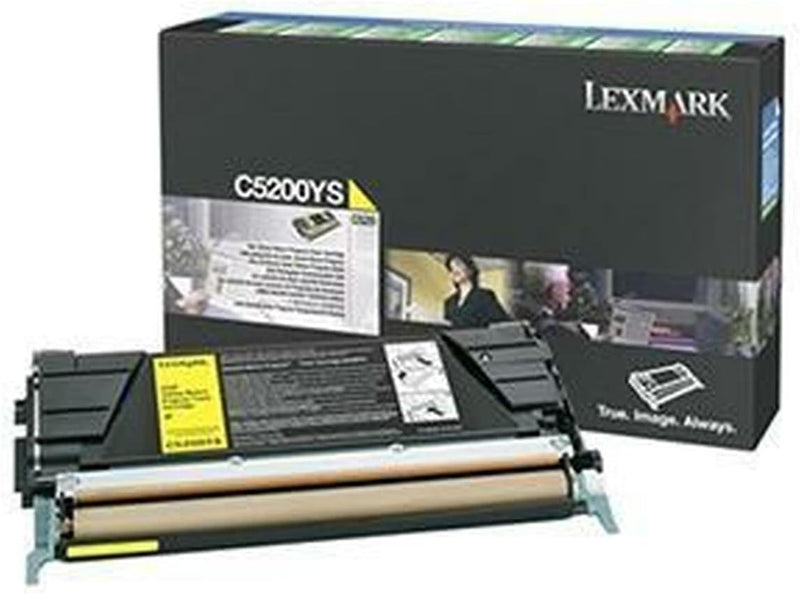 Lexmark C5200YS C530 Tonerkartusche 1.500 Seiten Rückgabe, gelb