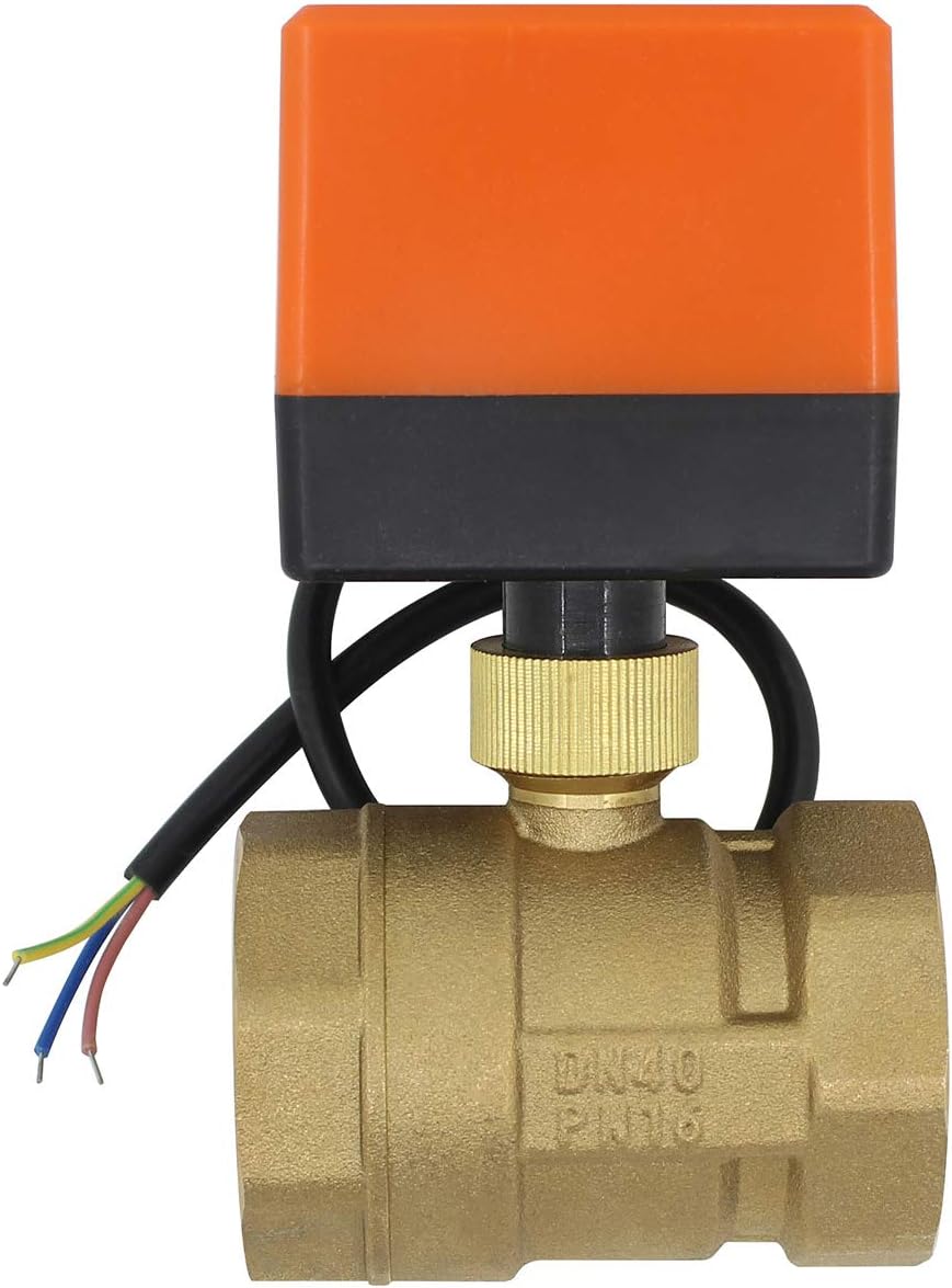 2-Wege-Ventil, motorisiert, Elektromotor, normalerweise geschlossen, 220 V, 1/2 3/4 1 1-1/4 1-1/2 2