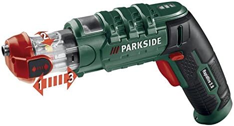 PARKSIDE Akku Schrauber 3,6 V mit 14 Bits Rapidfire 2.0