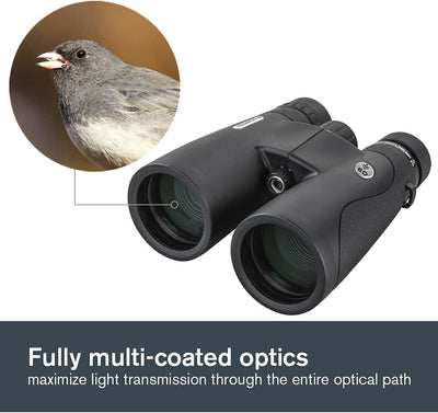 Celestron Nature DX ED 10x50 Binoculars - Premium Extra-Low Dispersion ED Glass Lenses, 10x50