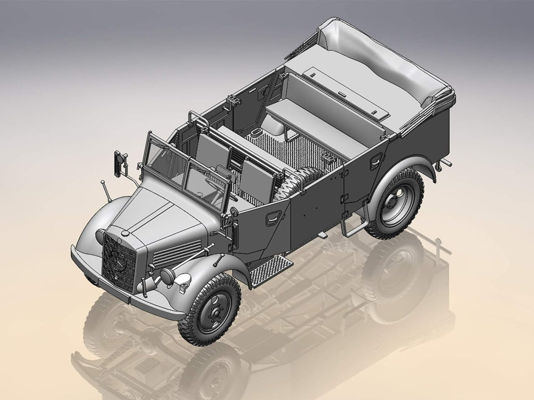 ICM DS3503 Wehrmacht Off-Road Cars (3 Stück)