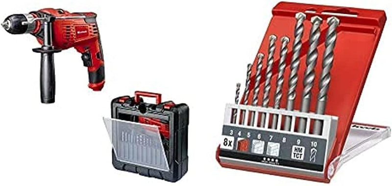 Einhell Schlagbohrmaschine TC-ID 1000 Kit (1010 W, 1 Gang, Bohrleistung Ø Holz 32 mm, Ø Metall 13 mm