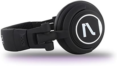 7even Headphone black / Dj, Hifi, Sport Kopfhörer schwarz , dreh-klappbar, tauschbares Kabel, 110db,