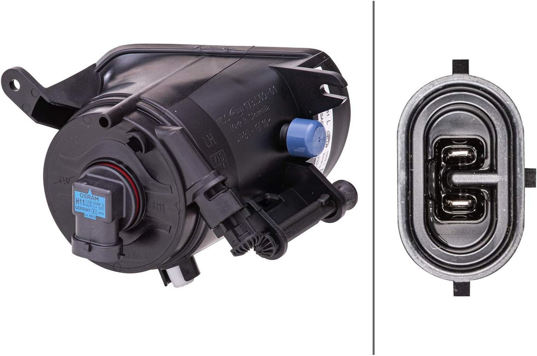 HELLA 1N0 010 327-151 Halogen-Nebelscheinwerfer - links - für u.a. Audi Q7 (4Lb), links