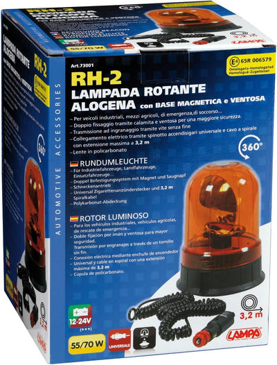 Lampa 73001 RH – 2 Rotierende Licht mit magnetischer Unterseite