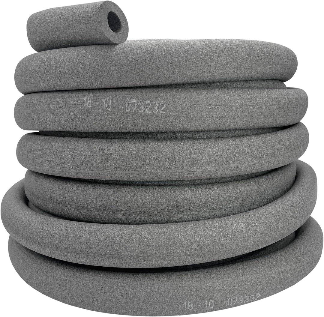 23 m Rohrisolierung (VPE-Rollenware) GEG 50% INSUL-TUBE H-PLUS *GRAU Isolierschlauch Heizung Sanitär