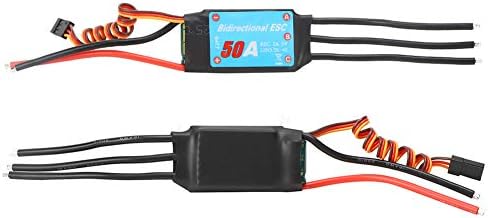 VGEBY ESC Brushless Two-Way Brushless ESC Elektronischer Geschwindigkeitsregler für RC Car Ship Unte