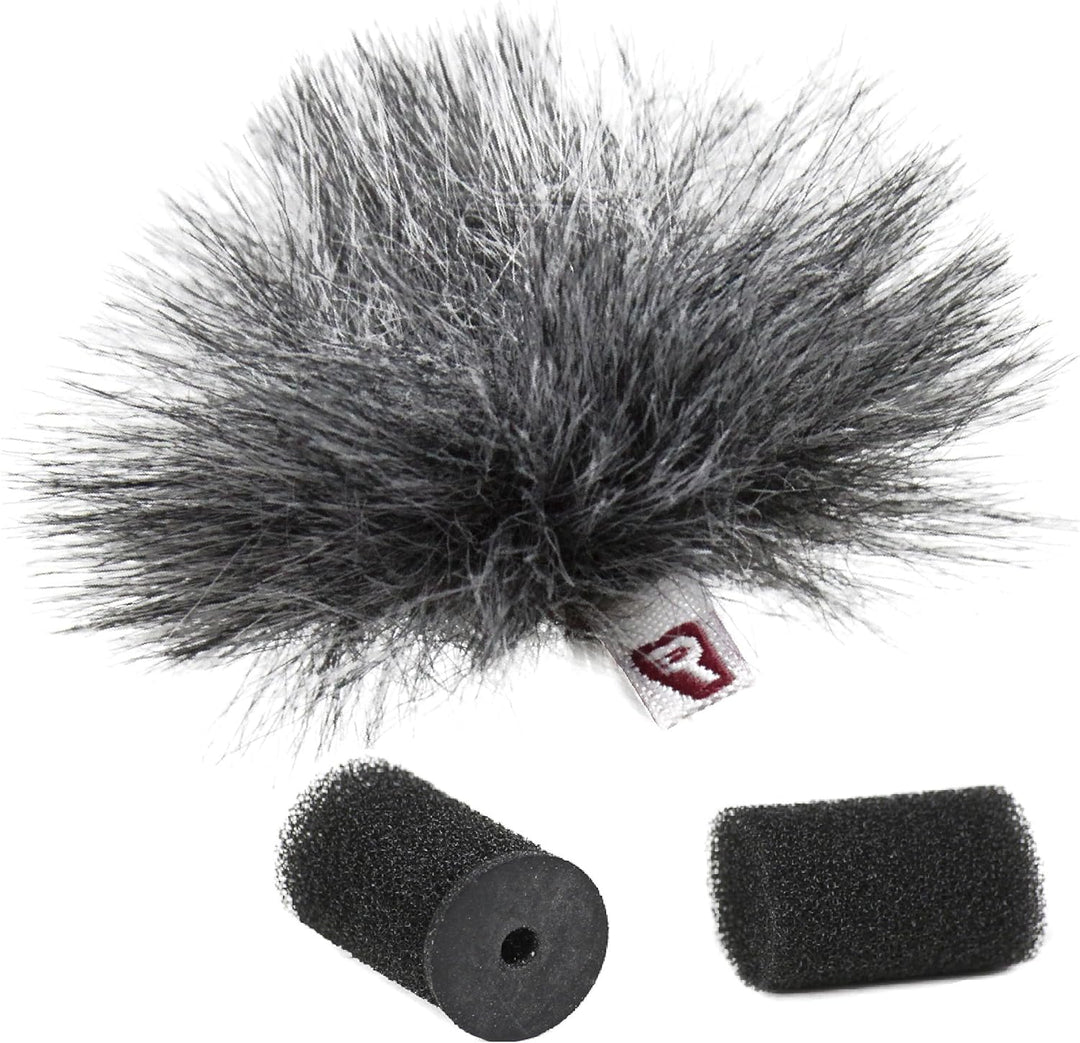 Rycote 065556 Windjammer/Windschutz für Ristretto Lavalier-Mikrofon, Grau