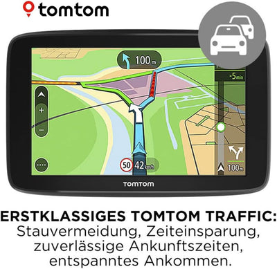 TomTom Navigationsgerät GO Basic (5 Zoll, Stauvermeidung dank TomTom Traffic, Karten-Updates Europa,