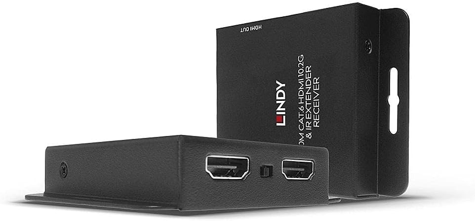 LINDY 38208 – HDMI Extender für HDMI 4K30 & IR-Signale bis 70m über HDBaseT mit HDMI Cat.6 Netzwerkk