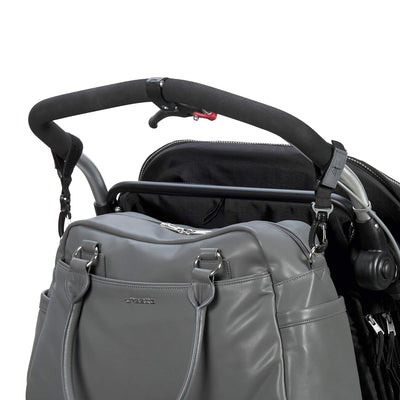 Lässig 1101024236 Tender Andrea Bag Wickeltasche anthrazit, grau Anthracite, Anthracite