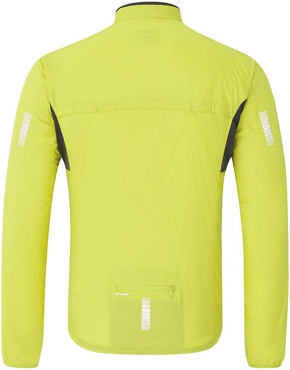 Shimano Clothing Herren Windbreaker Compact Neon Gelb Grösse L