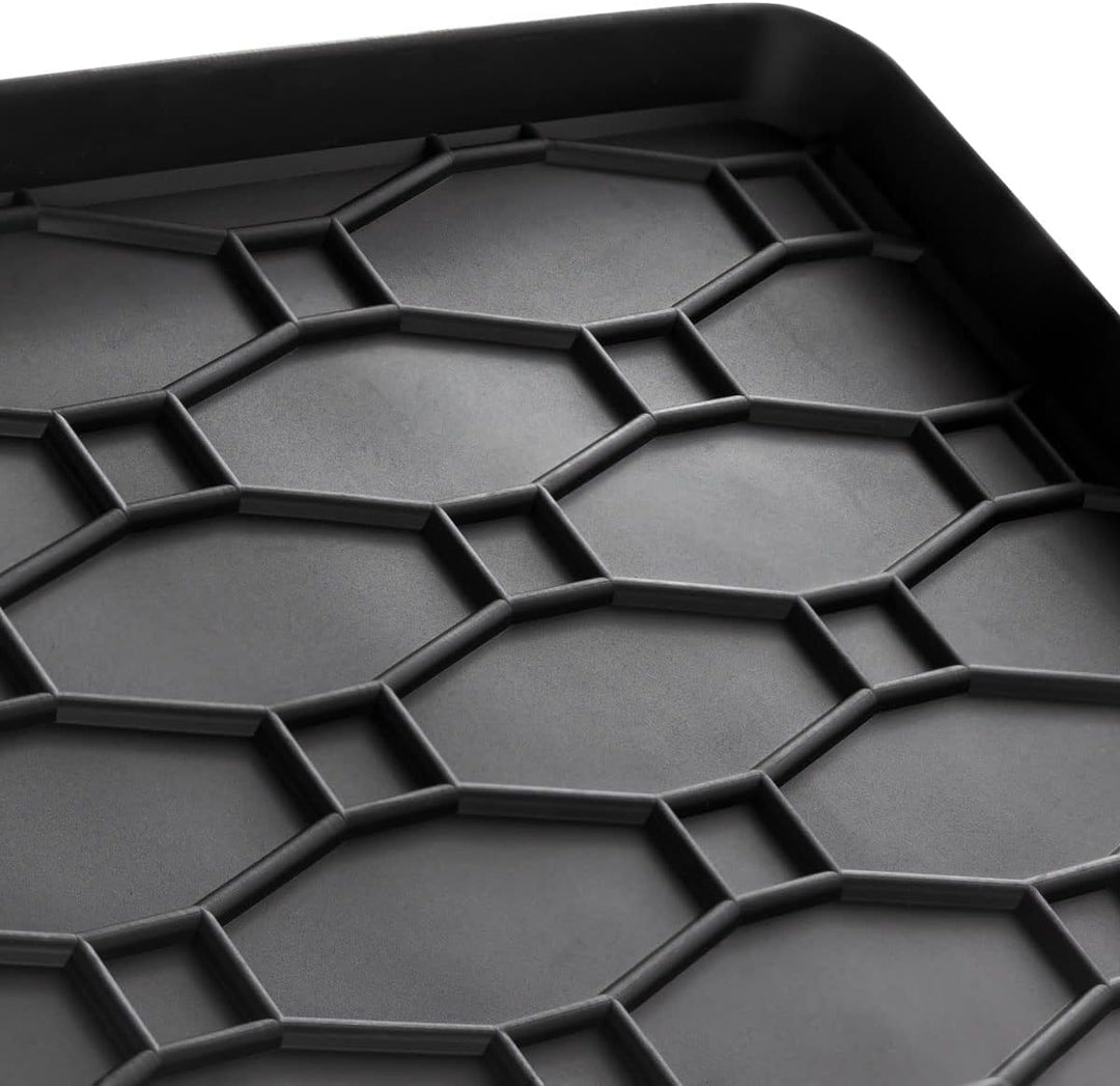 AZUGA Gummi Kofferraummatte mit erhöhtem Rand passend für Tesla Model Y ab 2021 AZ31100188 Kofferrau