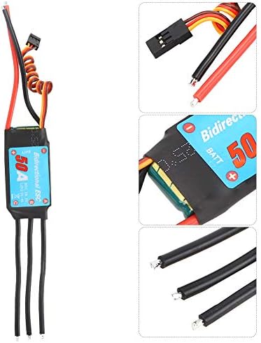 VGEBY ESC Brushless Two-Way Brushless ESC Elektronischer Geschwindigkeitsregler für RC Car Ship Unte