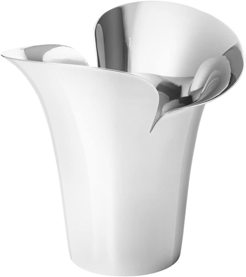 Georg Jensen Bloom Botanica Blumentopf Edelstahl Mittel von Helle Damkjær