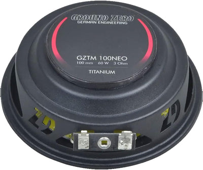 Ground Zero GZTC 165.3-Act - 16,5 cm Komponenten-Lautsprecher mit 200 Watt (RMS: 150 Watt)