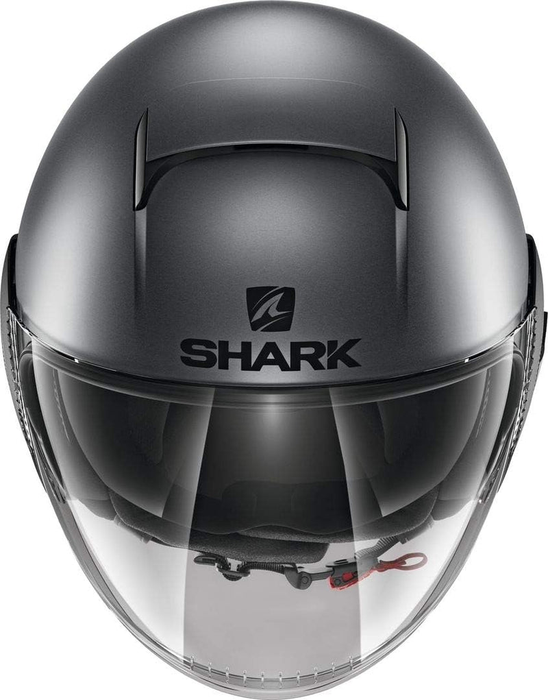 SHARK Herren NC Motorrad Helm, Anthracite, XS, XS