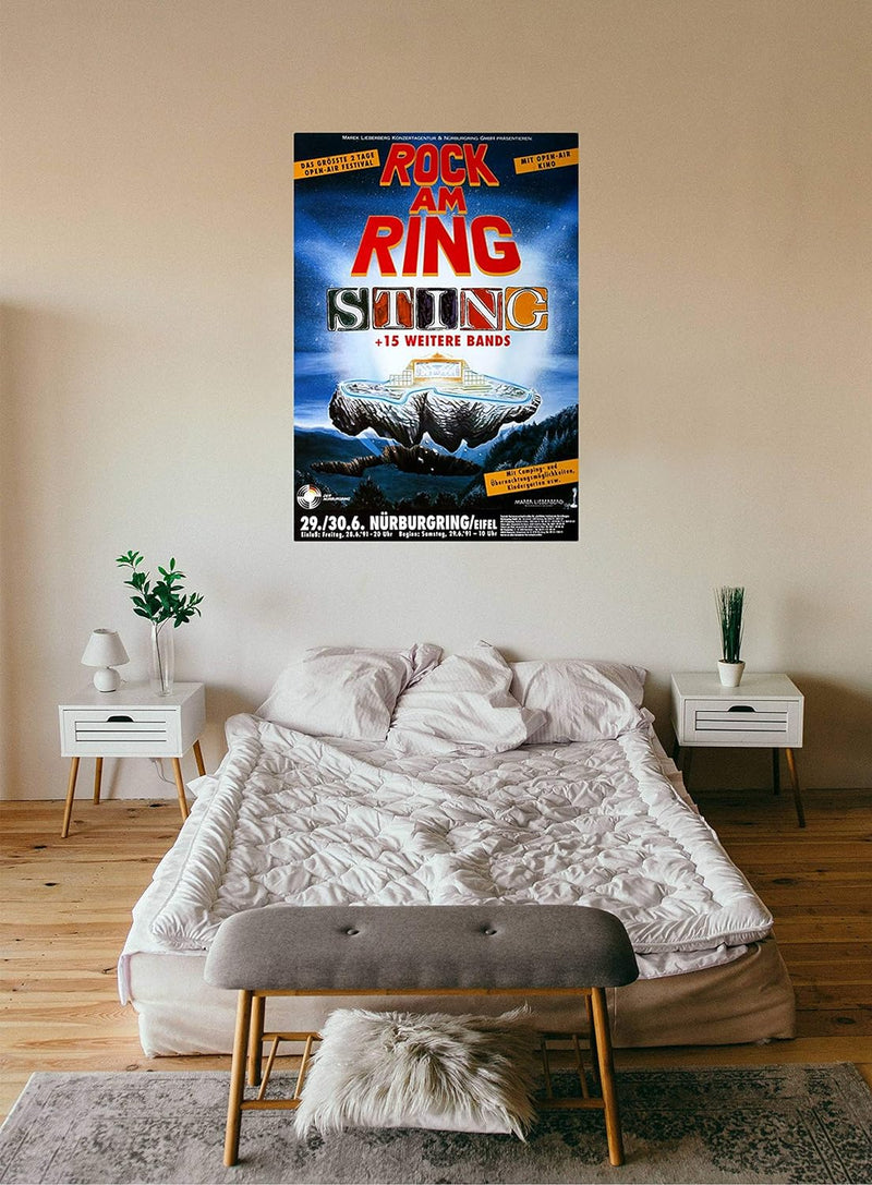 Rock AM Ring & Park - 1991, Rock am Ring 1991 » Konzertplakat/Premium Poster | Live Konzert Veransta