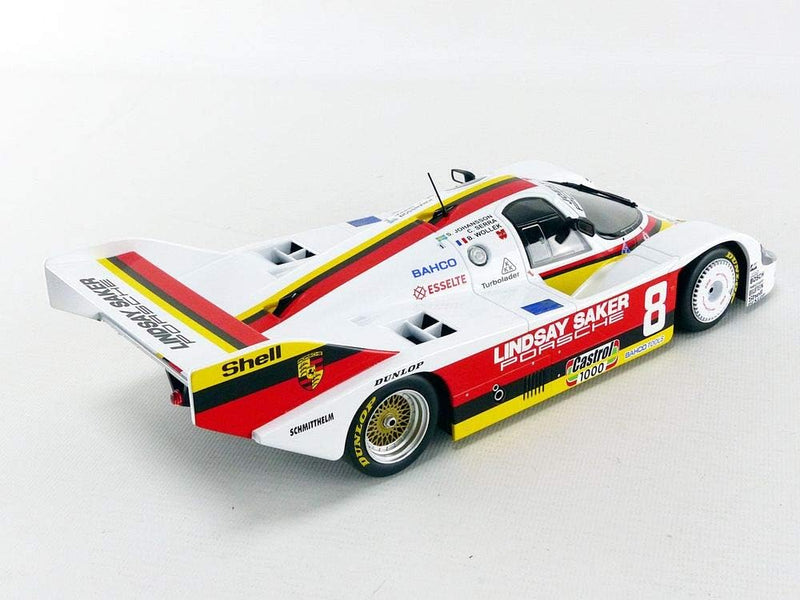 Minichamps 155836698 Porsche 956k Joest Racing Wollek/Serra/Johansson Automodell Spielzeug, Mehrfarb