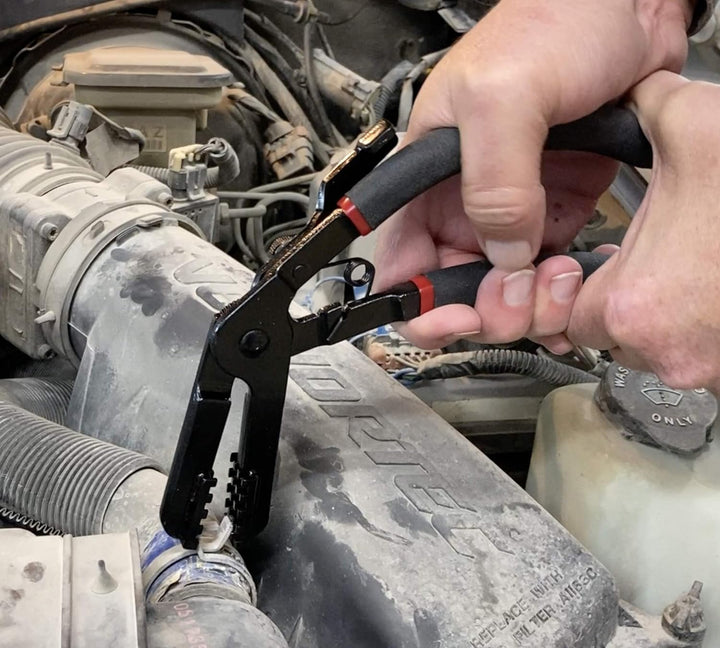 Lisle 17460 gebogene Schlauchklemmenzange, Gebogene Schlauchklemmenzange