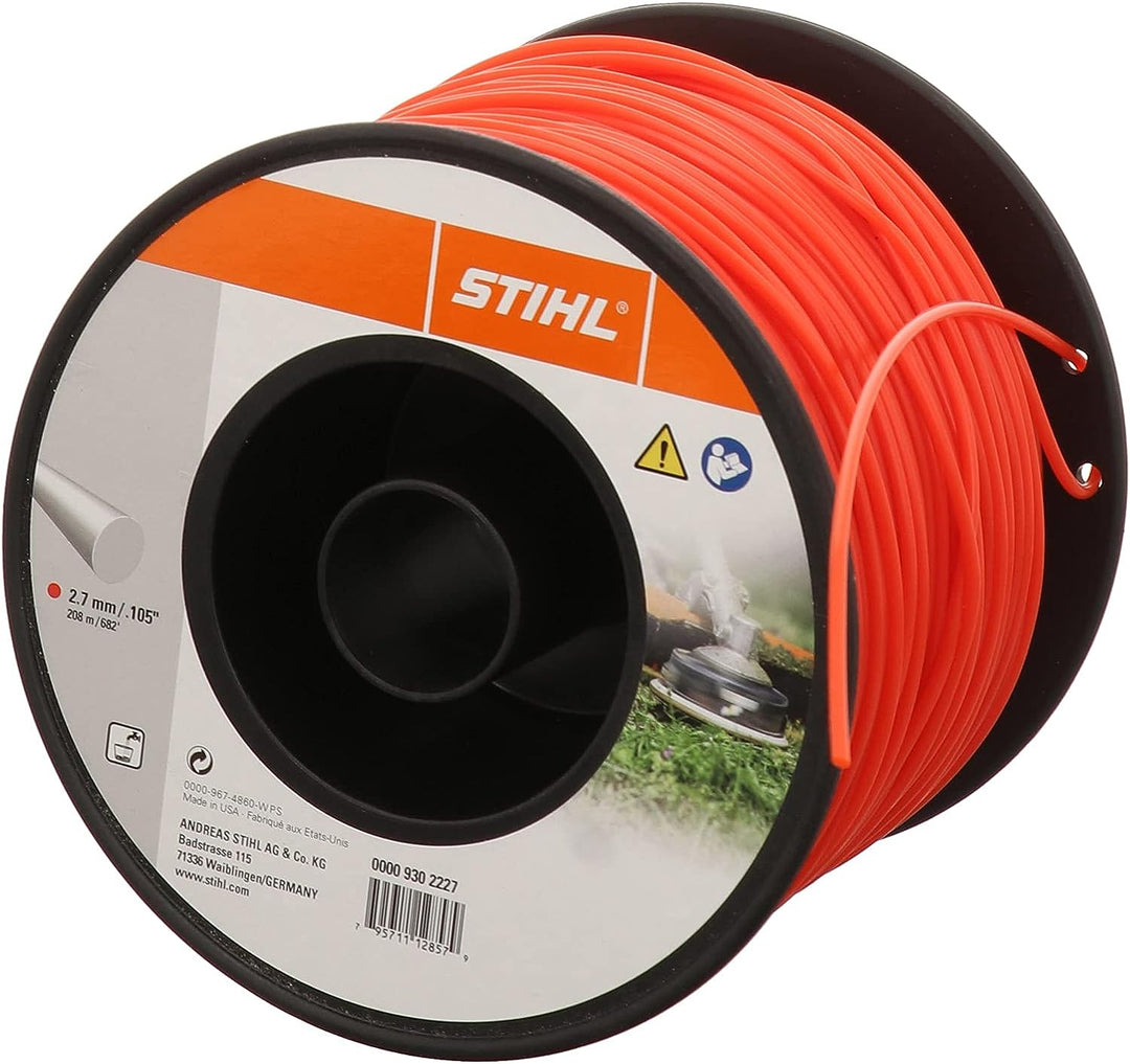 Stihl 0000 930 2227 Mähfaden, 2,7 mm x 215 m, 1,36 kg
