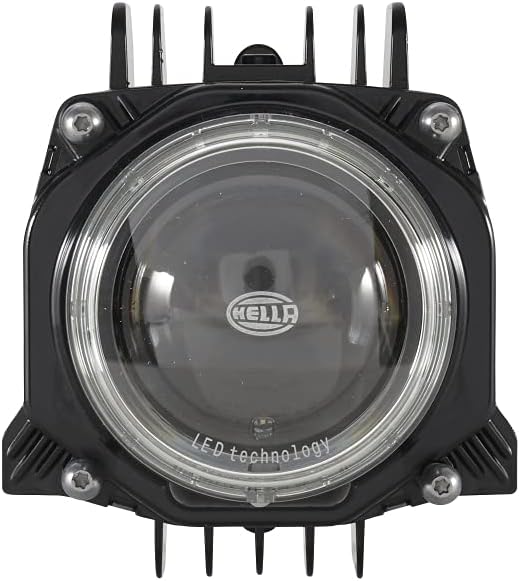 HELLA - DE/LED-Hauptscheinwerfer - 90mm Performance Bi-LED L70 - 12V - rund - Einbau - Stecker: AMP