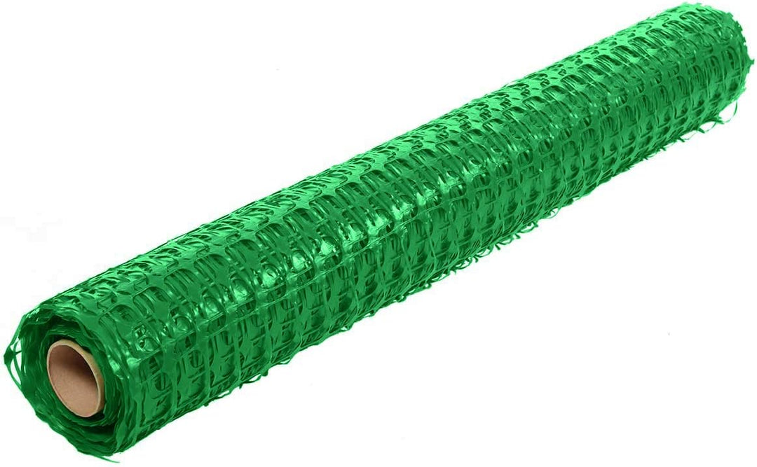 HaGa® Absperrzaun 1,2m x 100m - Bauzaun Zaun mit 120g/m² - Baustellenzaun Kunststoffzaun Gartenzaun