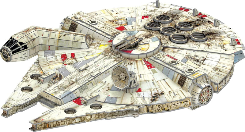 Revell Star Wars Kartonmodellbausatz I Detailgetreuer Modelbausatz des Millennium Falcon I für Jung