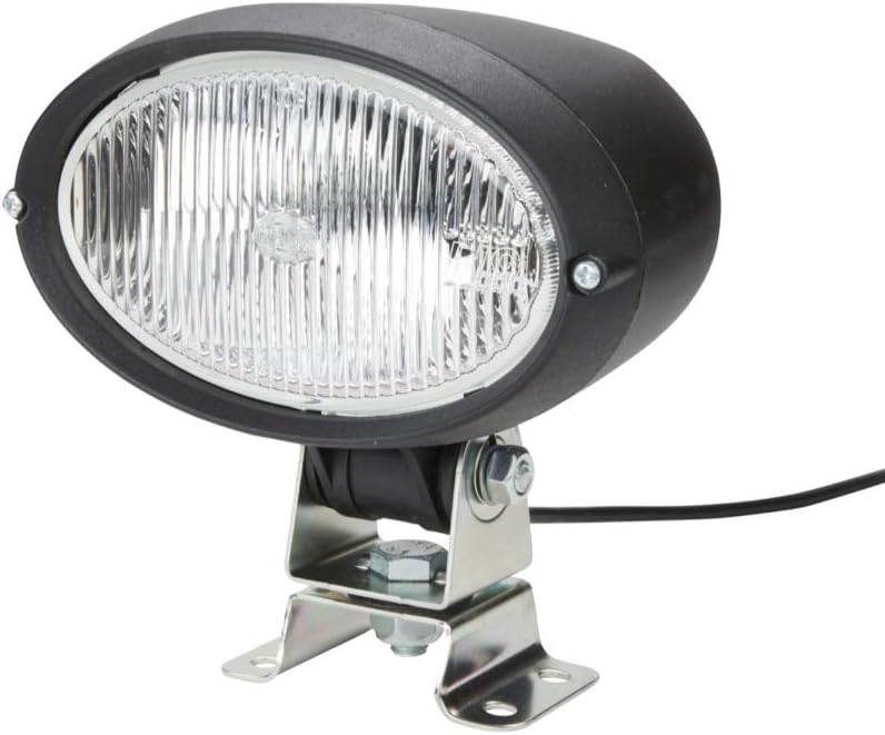 HELLA - Halogen-Arbeitsscheinwerfer - Oval 100 - 12V - Anbau/Schraubanschluss - 4-Punkt Befestigung