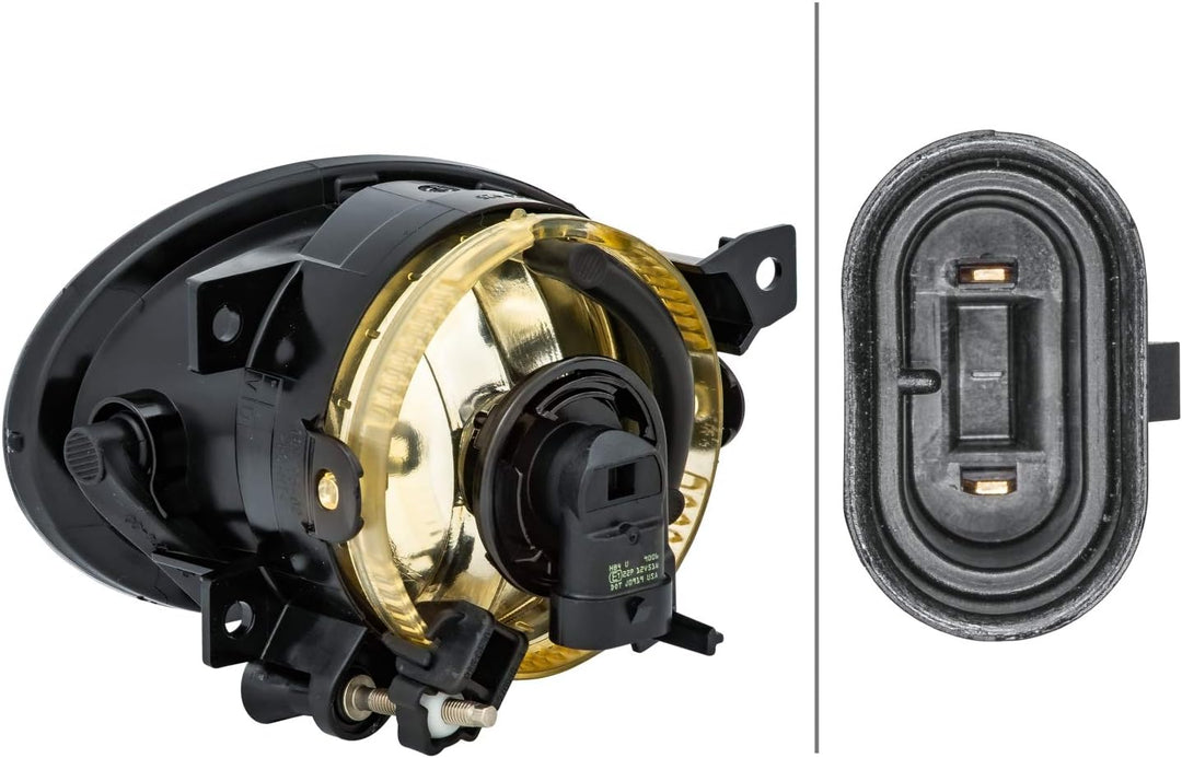 HELLA 1N0 011 250-321 FF-Nebelscheinwerfer - rechts - für u.a. VW Crafter 30-50 Box (2E_), rechts