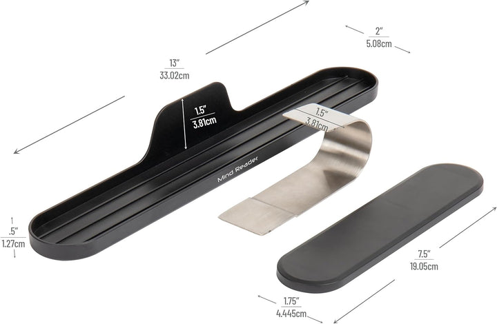 Mind Reader Anchor Collection, Tastaturablage für Handy, Tablet, Stifte und Zubehör, Schreibtisch-Or