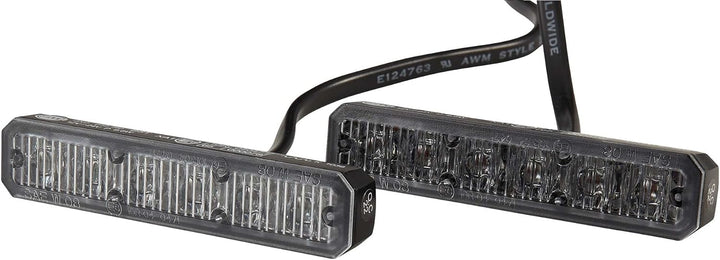 HELLA - LED-Blitz-Kennleuchte - BST - 12/24V - gelb - Schraubanschluss/Anbau - Kabel: 860mm - Stecke