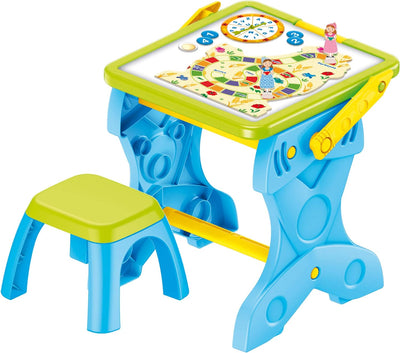 Liscianigiochi 97142 Carotina LED-Bankett für Spiel und Lernen, 3 in 1, Set in Kindergrösse, Mehrfar