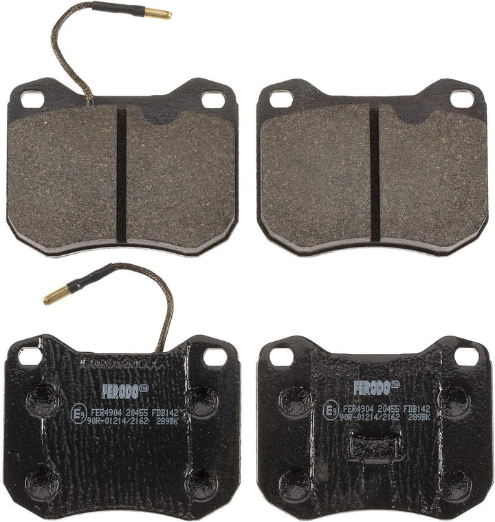 Ferodo FDB142 Bremsbelagsatz, Scheibenbremse - (4-teilig) - (4 Stück)