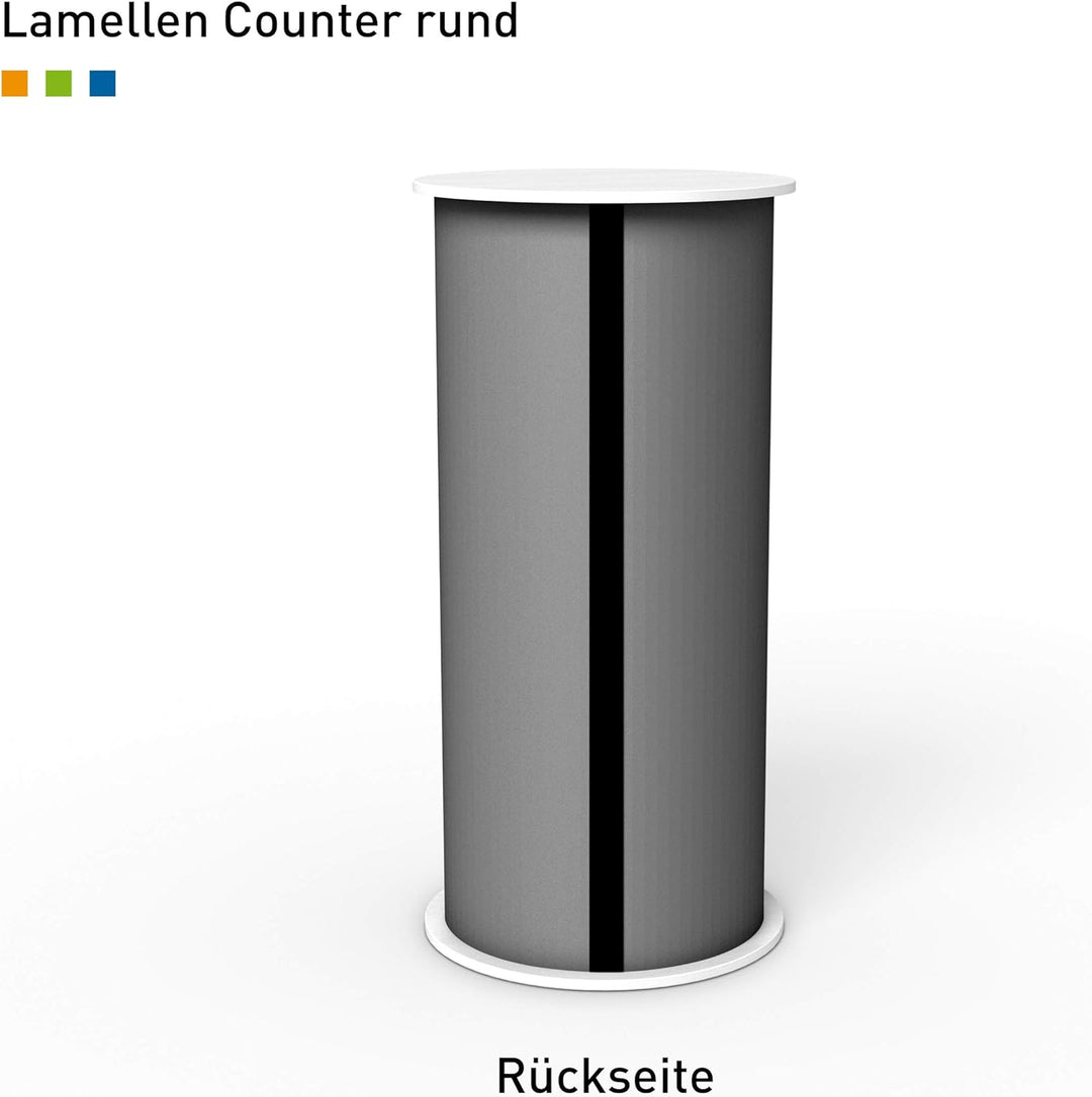 Lamellen Counter | ✓ Lamellentheke | ✓ Messetheke | ✓ Promotiontheke | ✓ Verkaufstheke von Vispronet