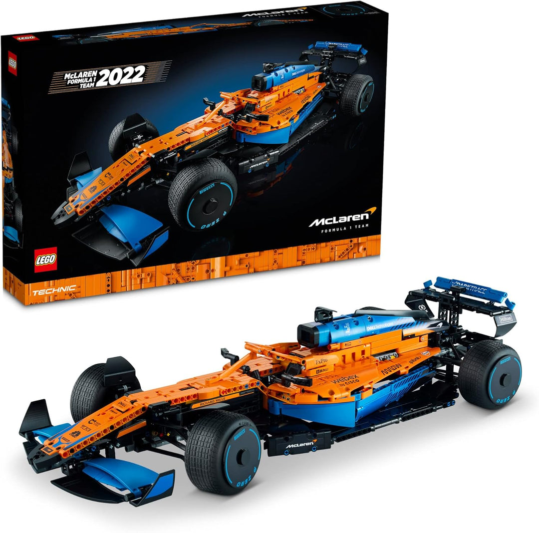 LEGO Technic 42141 McLaren Formel 1 Rennwagen Bauset für Erwachsene (1.434-teilig) Frustfreie Verpac