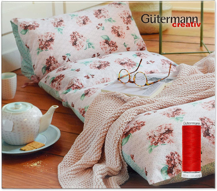 Gütermann 700894 Nähfaden-Album mit 42 Spulen Allesnäher 100 m, Polyester, Mehrfarbig Single, Single