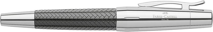 Faber-Castell 148240 - Füller e-motion Edelharz Parkett, Federbreite M, inkl. Geschenkverpackung und