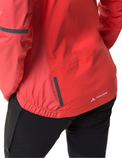 VAUDE Damen Women's Kuro Rain Jacket Jacke 36 flame, 36 flame