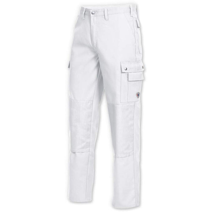 BP Arbeitshose 1493-720 für Herren aus verstärkter Baumwolle 90 Weiss, 90 Weiss