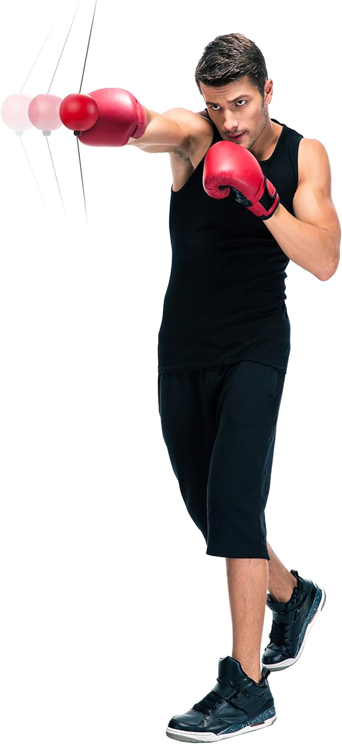 Pure 2Improve Fight Striker Punchingball, rot/schwarz