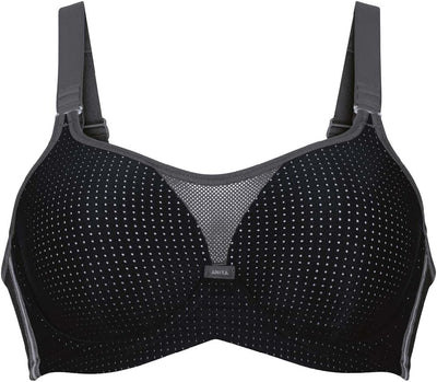 Anita - Damen Sport-BH Performance WireX - hohe Stützkraft 70F Schwarz/Anthrazit, 70F Schwarz/Anthra