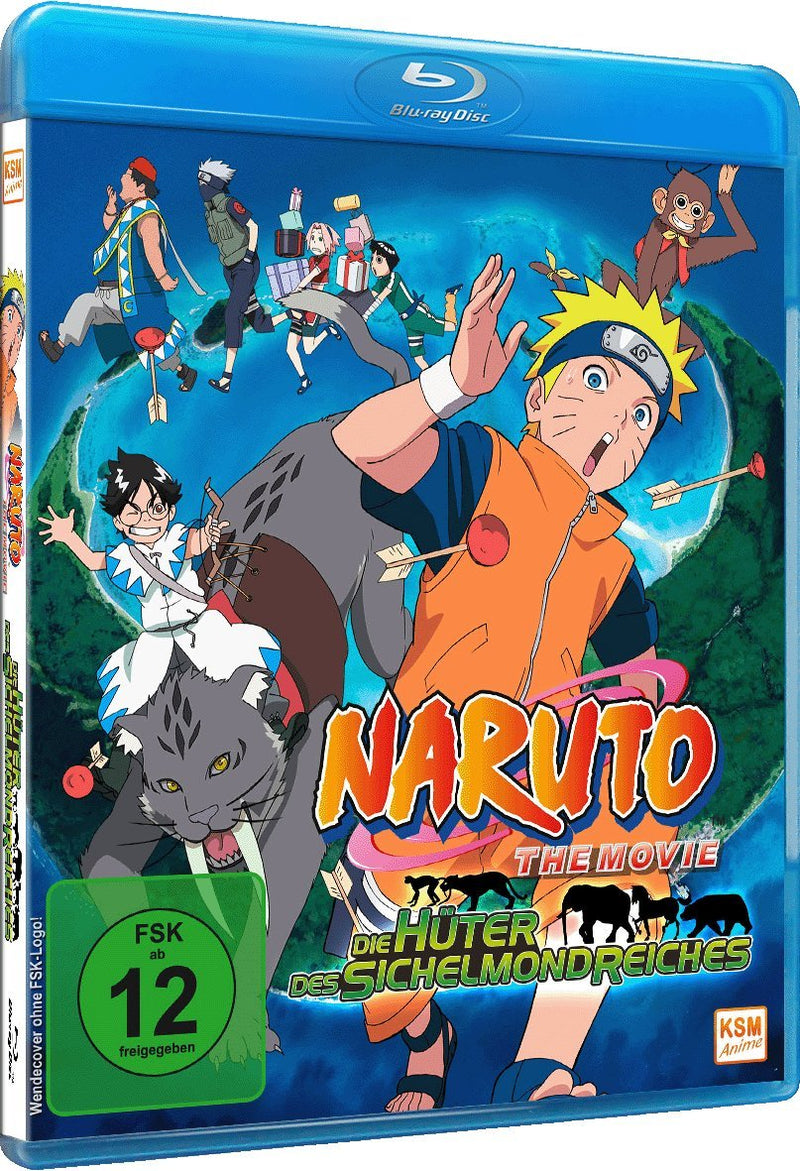 Naruto - The Movie 3: Die Hüter des Sichelmondreiches [Blu-ray], Blu-ray