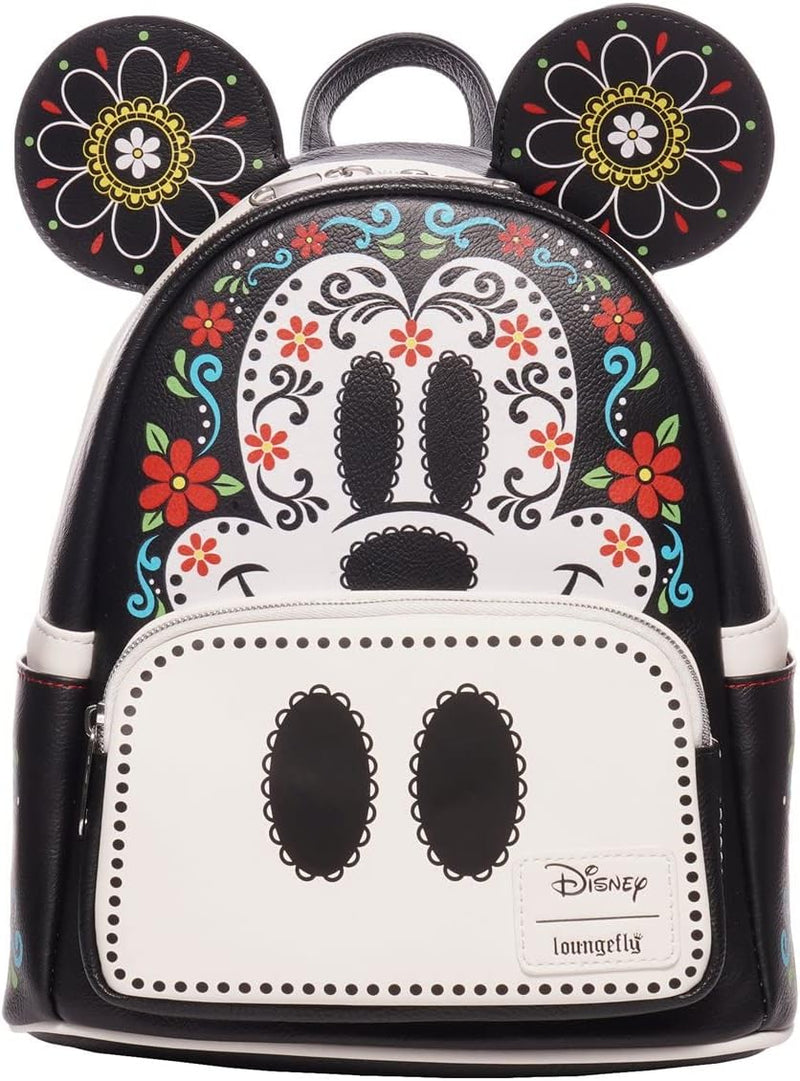 Loungefly Mickey Mouse Dia de los Muertos Sugar Skull Mickey Mini-Rucksack – Entertainment Earth Exc